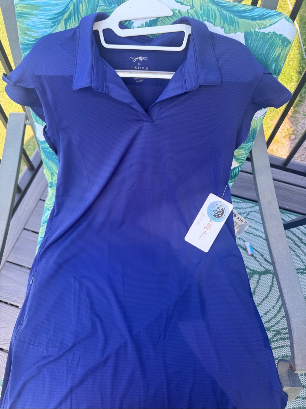 Gottex Royal Blue Performance Polo tennis/golf Dress